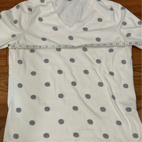 Ladies Tommy Hilfiger Cotton Blend V-neck sweater - Picture 8 of 10